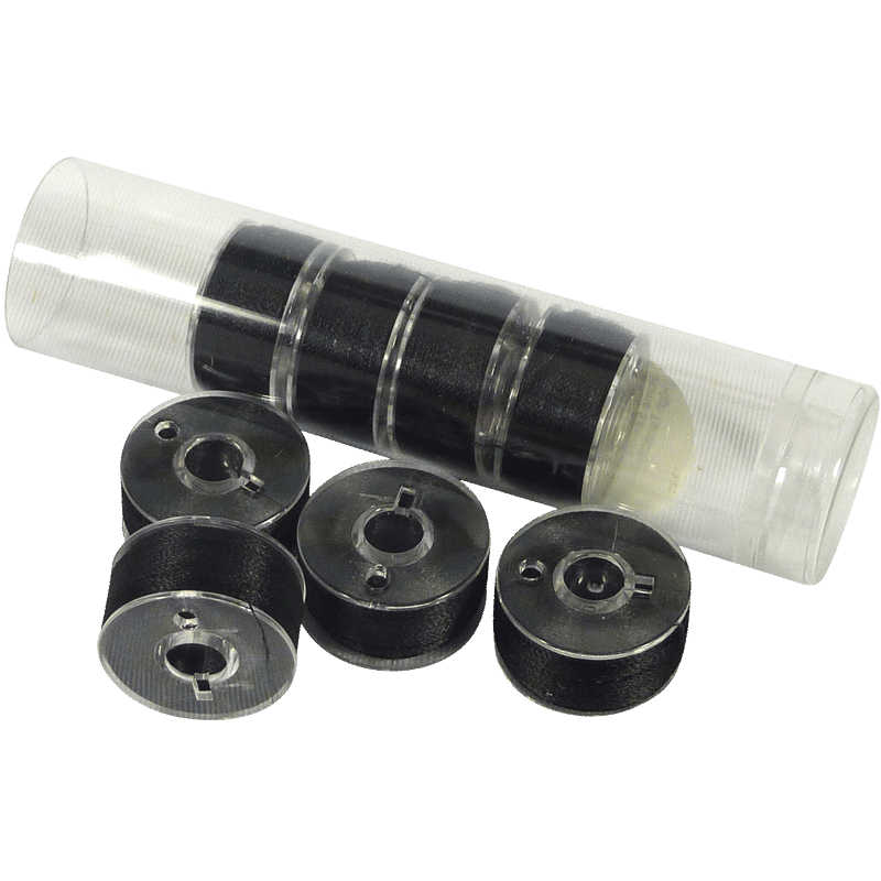 Clear-Glide Bobbins Class 15/A 60wt. – 8 bobbins/tube – For Domestic Machines - View 2