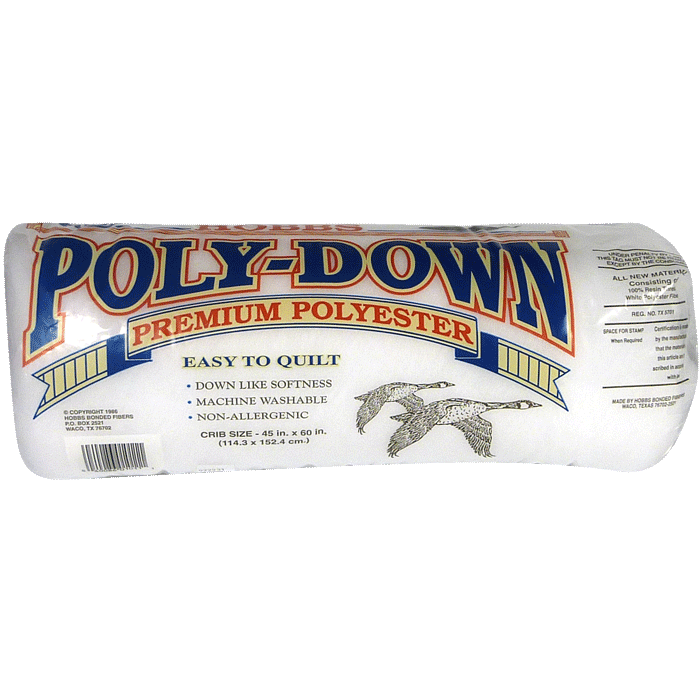 Poly-Down Polyester Batting - View 2