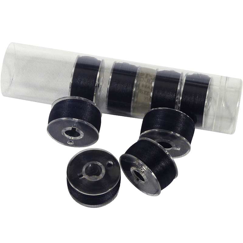 Clear-Glide Bobbins Class 15/A 60wt. – 8 bobbins/tube – For Domestic Machines - View 11