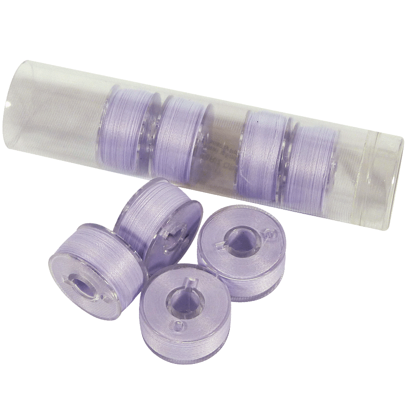 Clear-Glide Bobbins Class 15/A 60wt. – 8 bobbins/tube – For Domestic Machines - View 12