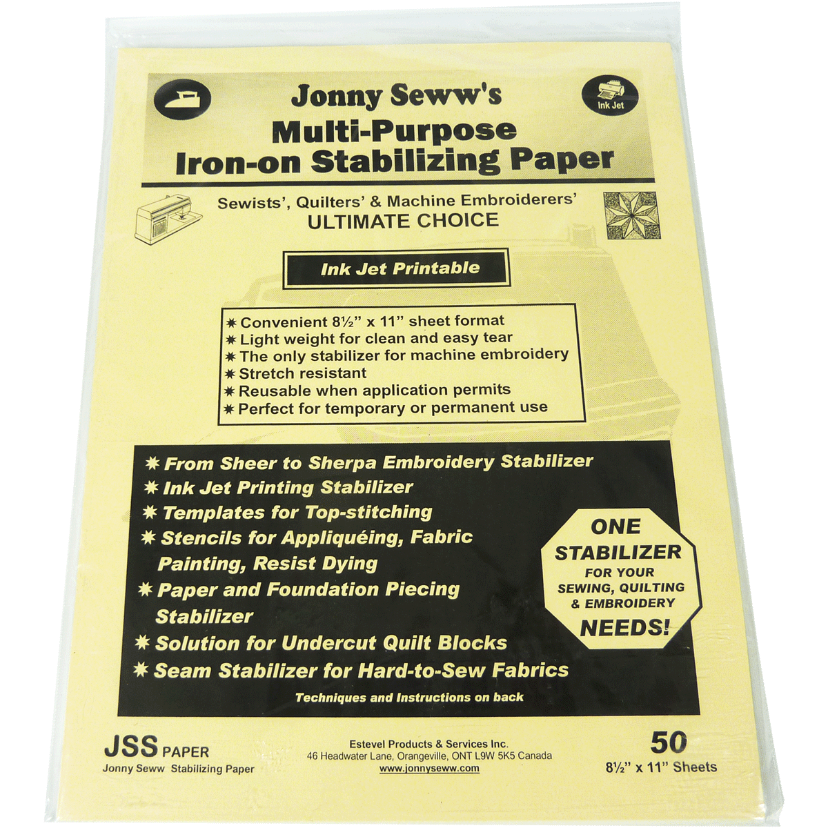 Multi-Purpose Iron-on Stabilizing Paper - View 3