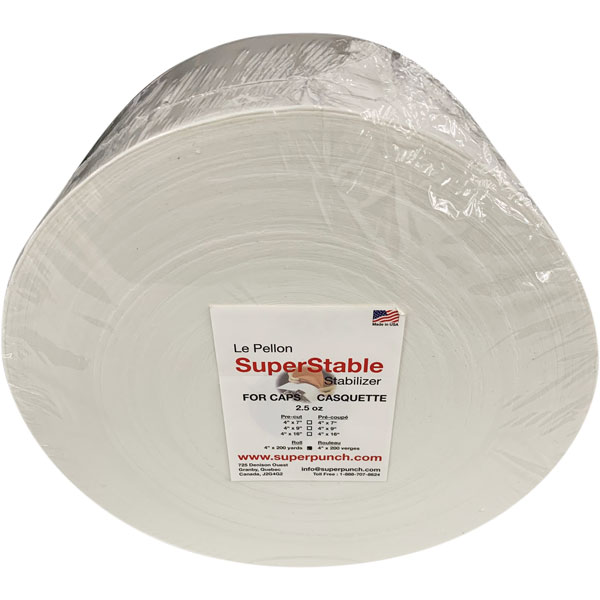 2.5 oz Cap tear away stabilizer specifically made to embroider caps - View 4