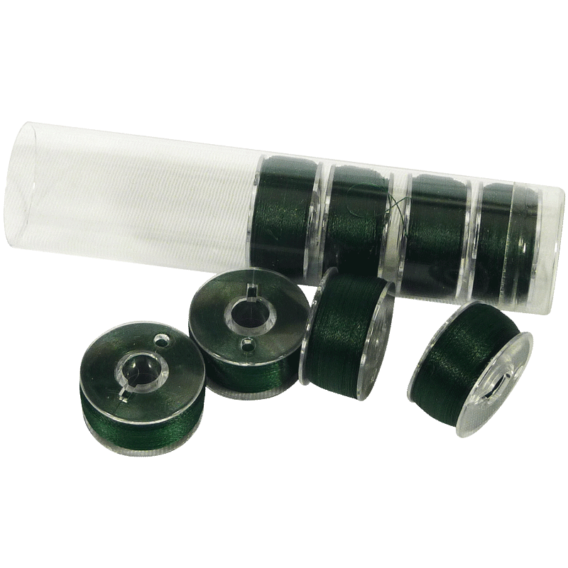 Clear-Glide Bobbins Class 15/A 60wt. – 8 bobbins/tube – For Domestic Machines - View 6