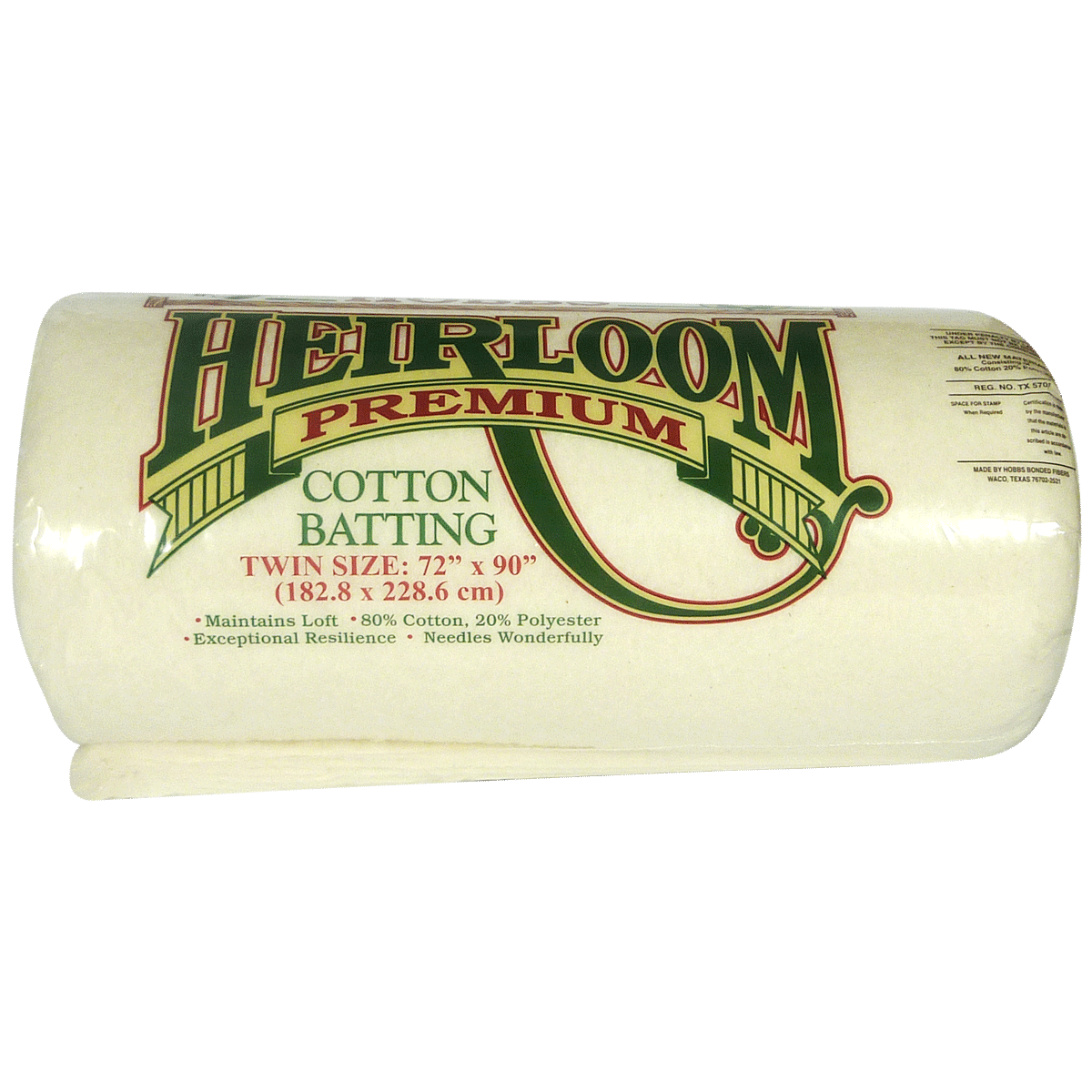 Premium 80/20 Cotton Blend Batting - View 6