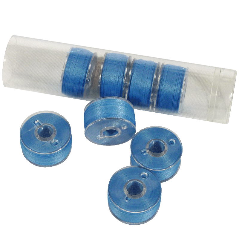 Clear-Glide Bobbins Class 15/A 60wt. – 8 bobbins/tube – For Domestic Machines - View 7