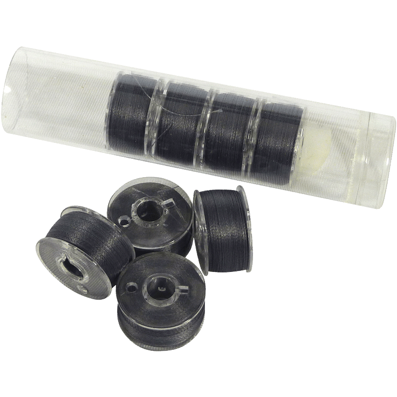 Clear-Glide Bobbins Class 15/A 60wt. – 8 bobbins/tube – For Domestic Machines - View 8
