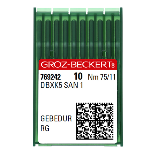 Groz-Beckert Titanium Coated Needles - DBXK5 SAN 1 GEBEDUR - View 2