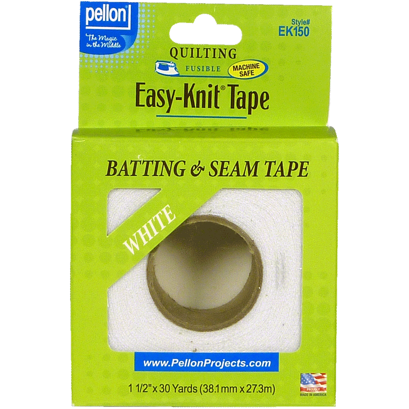 White Easy-Knit Tape - View 3