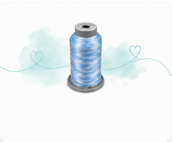 Affinity Variegated Polyester Thread - View 2