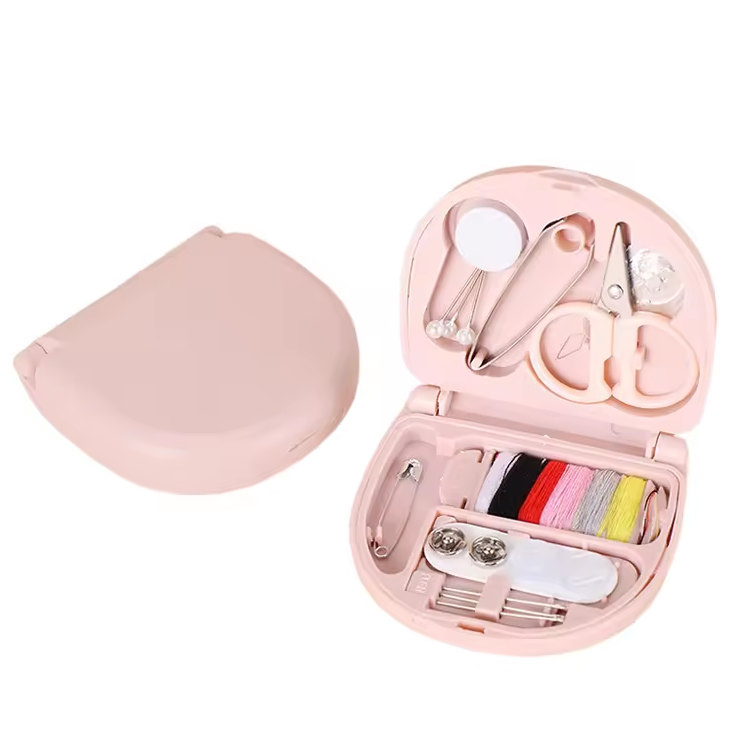 Mini Sewing Kit Set Portable Travel Folding Sewing Box Customized Logo Pocket Sewing Tool - View 1