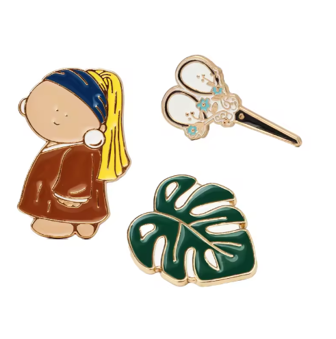New Retro Cross-Stitch DIY Magnetic Sewing Tool Cute Small Gold-Plated Metal Needle Picker Carved Engraving Technique - View 1