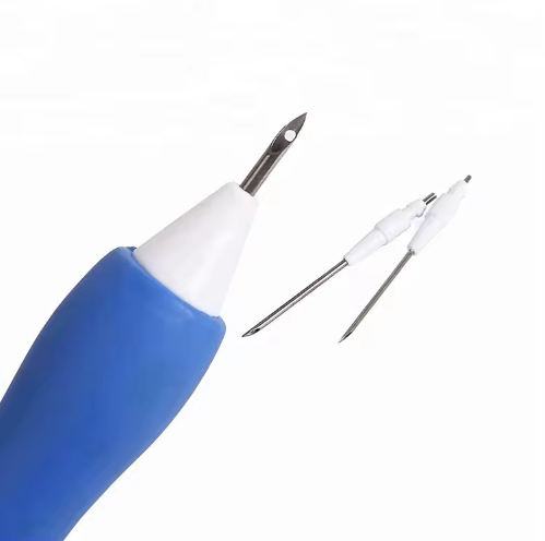 High Quality DIY Punch Needle Set 1.3mm 1.6mm 2.2mm Embroidery Pen Stainless Steel Sewing Knitting Needles Home Use ABS Plastic - View 2