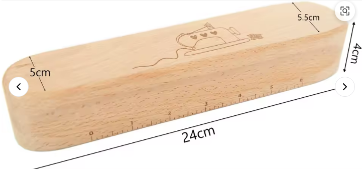 Hardwood Tailors Clapper Multi-Purpose Sewing Tool Sewing Accessory for Sewing, Quilting, Ironing - View 2