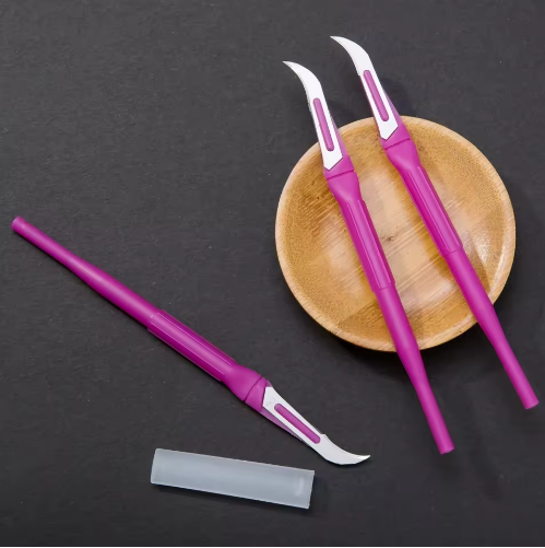 Durable Plastic Seam Ripper - Portable Thread Unpicker and Cutter Tool for DIY Sewing and Cross Stitch - View 2