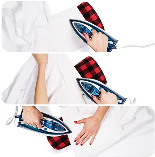 Curved Seams Tailor's Pressing Ham for Ironing-Out Needlework Sewing Square Steam Iron Bundle Set Tailors Clapper - View 2