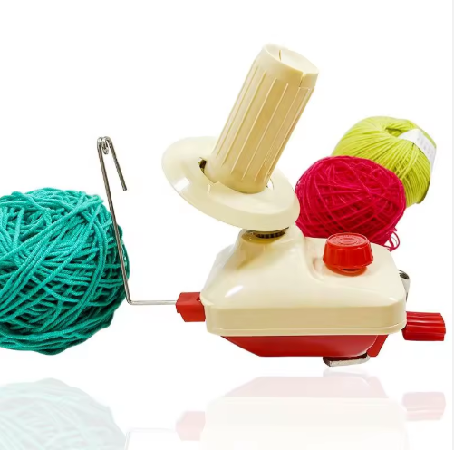 Portable Plastic Knitting Tool Hand Operated Wool Yarn Ball Cord Line Winder DIY Winding Machine Box - View 2
