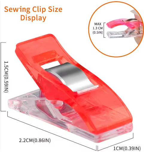 Multipurpose Sewing Accessories Sewing Clips Supplies Fabric Quilting 100 Pcs with Tin Box Sewing Notions for Craft - View 3