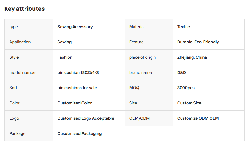 High Quality DJY Pattern Design Pin Cushion Personality Sewing Accessory for Work - View 5