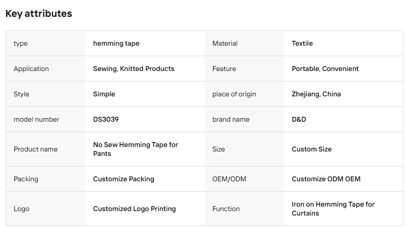 Portable Iron-On Adhesive Hemming Tape for DIY Crafting Projects Simple Style Fabric Stitch Witchery Tape - View 6