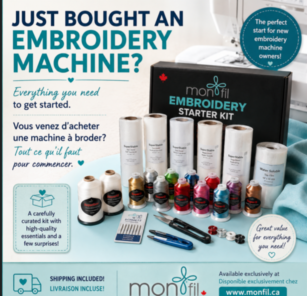 Monfil Embroidery Starter Kit - View 2