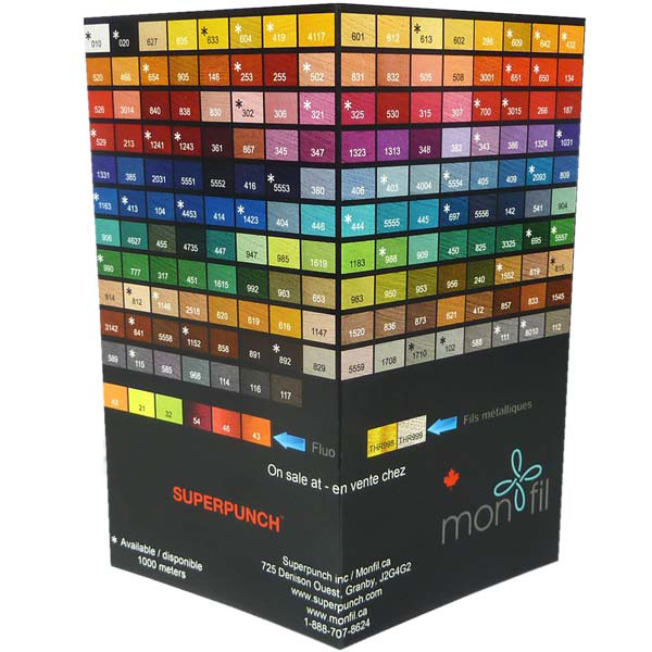 SuperB Color Chart - View 4